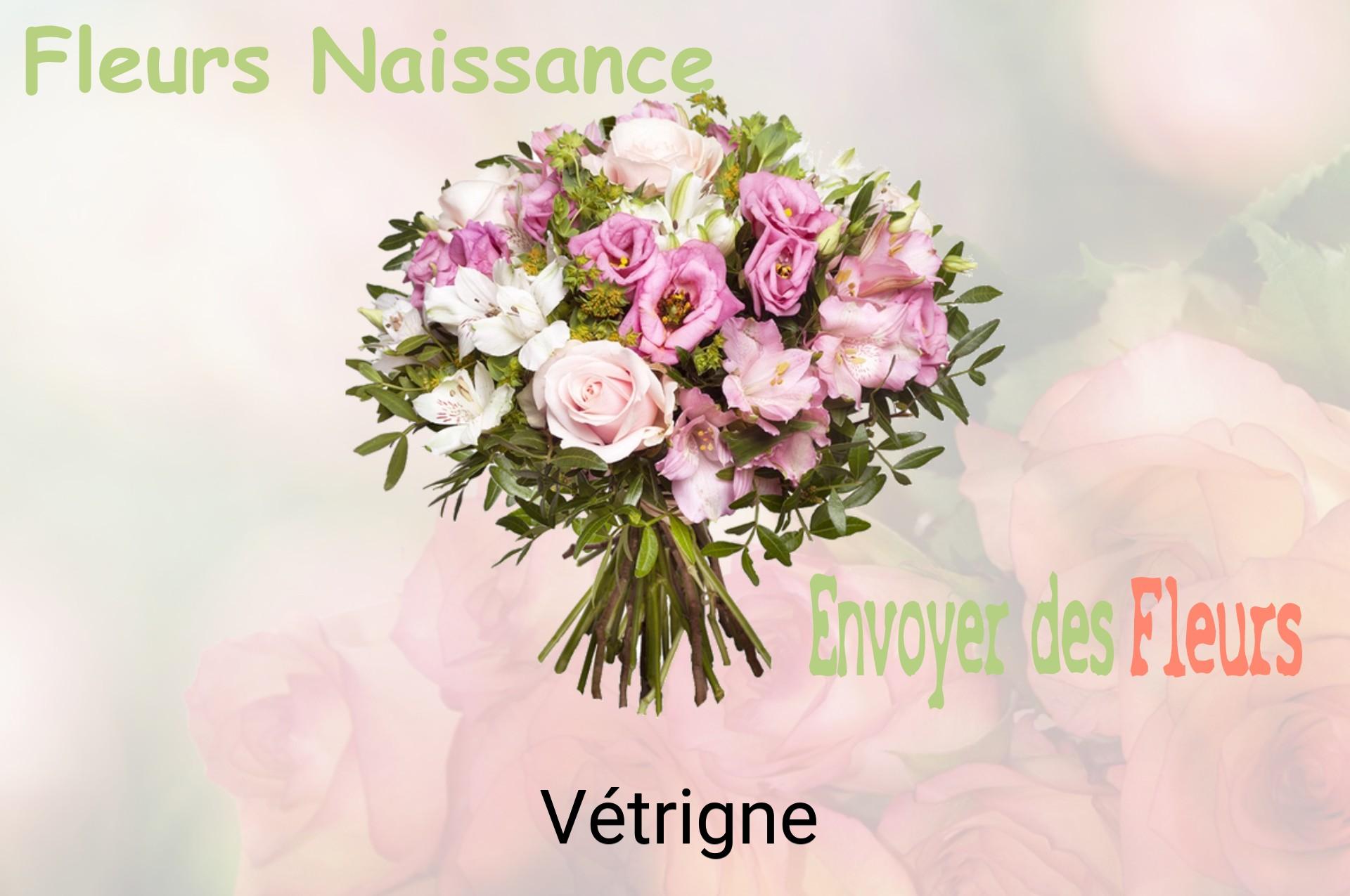 Bouquet de fleurs de naissance livré à Vétrigne